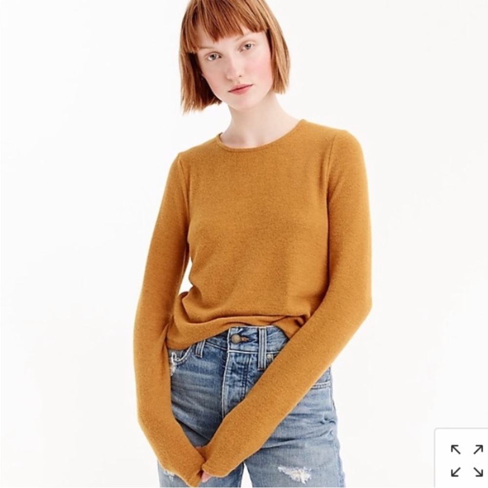 J.Crew Cropped long-sleeve T-shirt